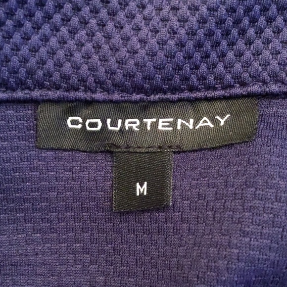 Courtenay blazer navy 3/4 ruched sleeves M - Picture 8 of 10
